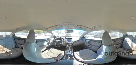 2012 Hyundai Elantra Gls from USA, damaged, VIN KMHDH4AE2CU270660